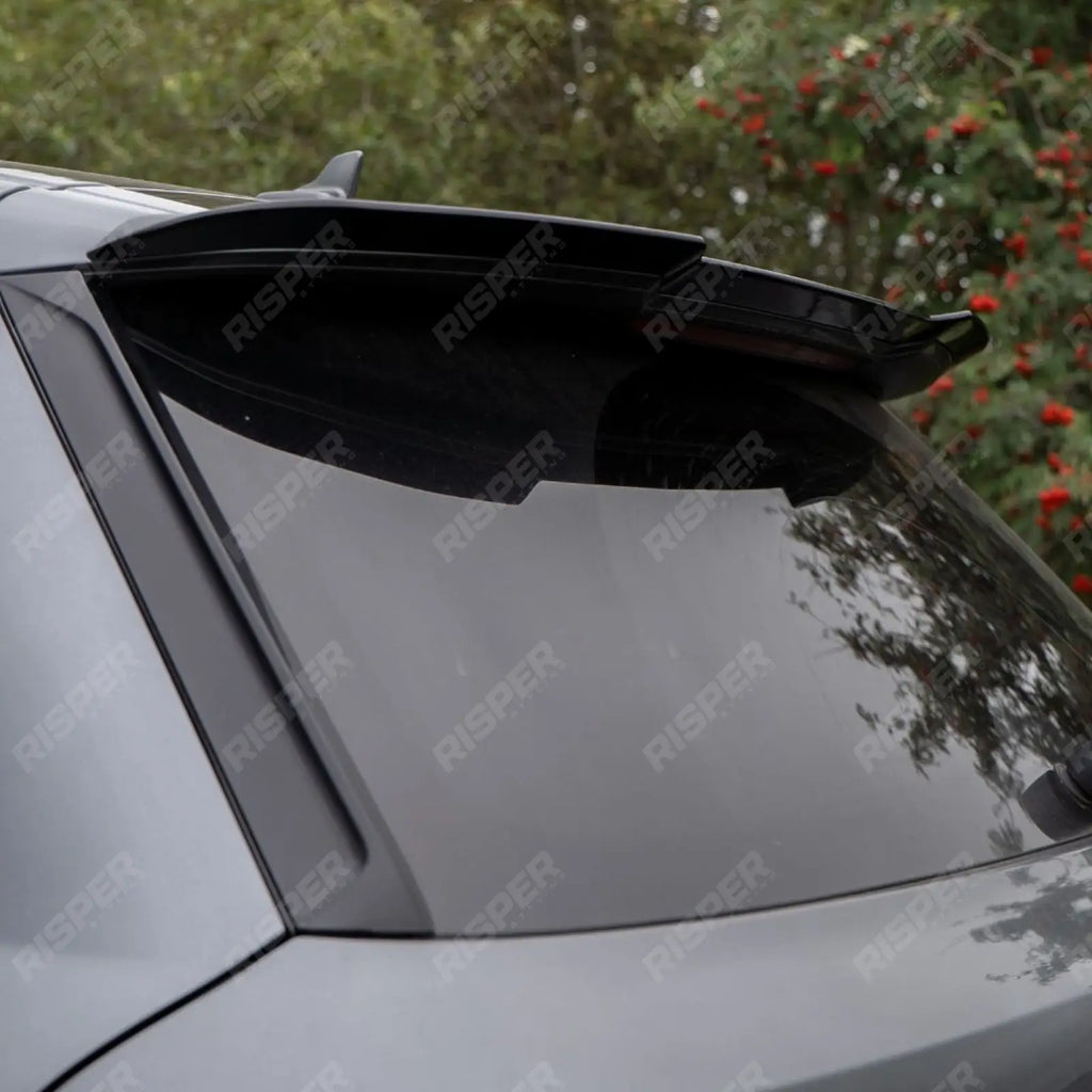Upper Rear Spoiler in Gloss Black For Audi Q7 S-LINE 2016+
