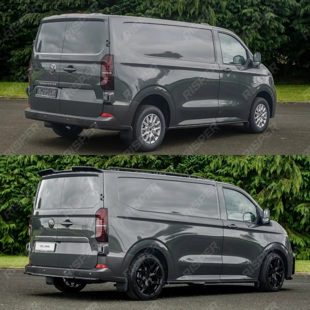 V1 Premium Aero Kit In Gloss Black For Volkswagen Transporter T7 SWB 2025 on