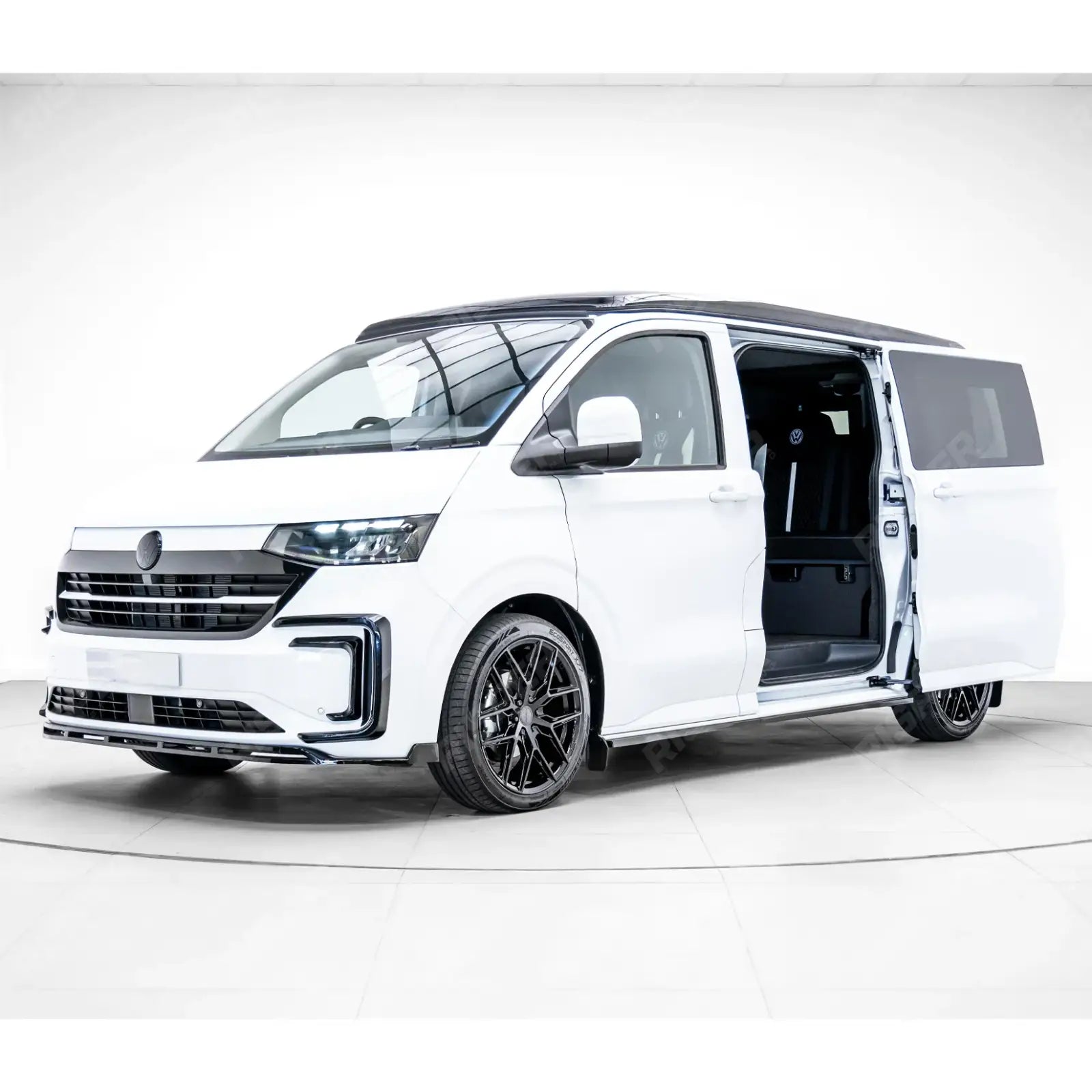 V1 Premium Aero Kit In Gloss Black For Volkswagen Transporter T7 SWB 2025 on