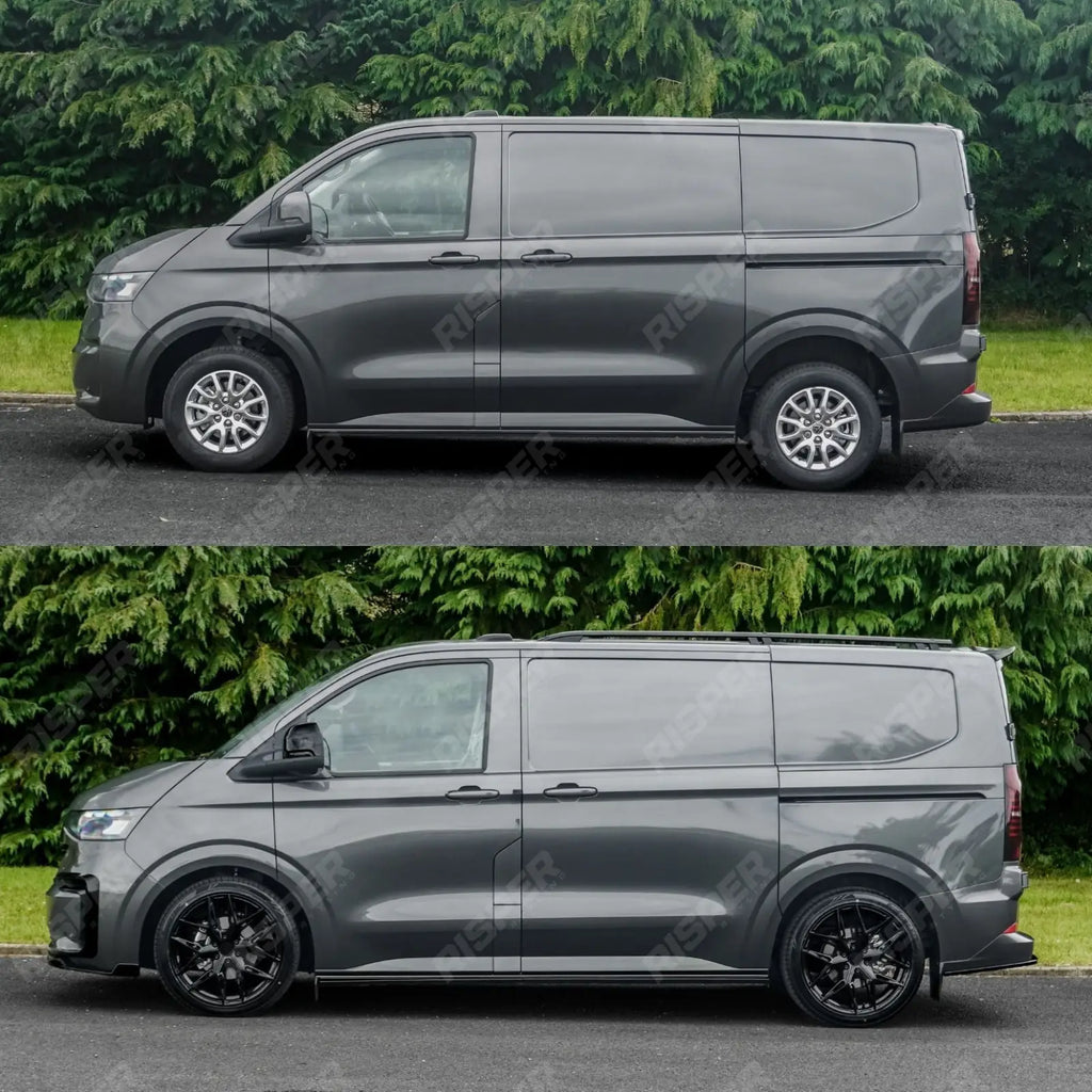 V1 Premium Aero Kit In Gloss Black For Volkswagen Transporter T7 SWB 2025 on