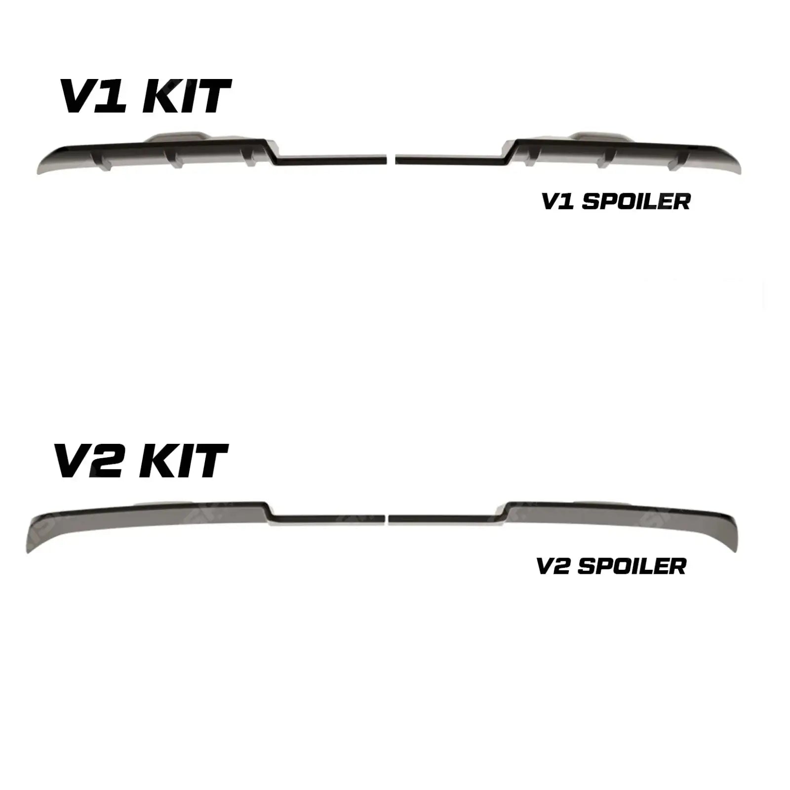 V1 Premium Aero Kit In Gloss Black For Volkswagen Transporter T7 SWB 2025 on