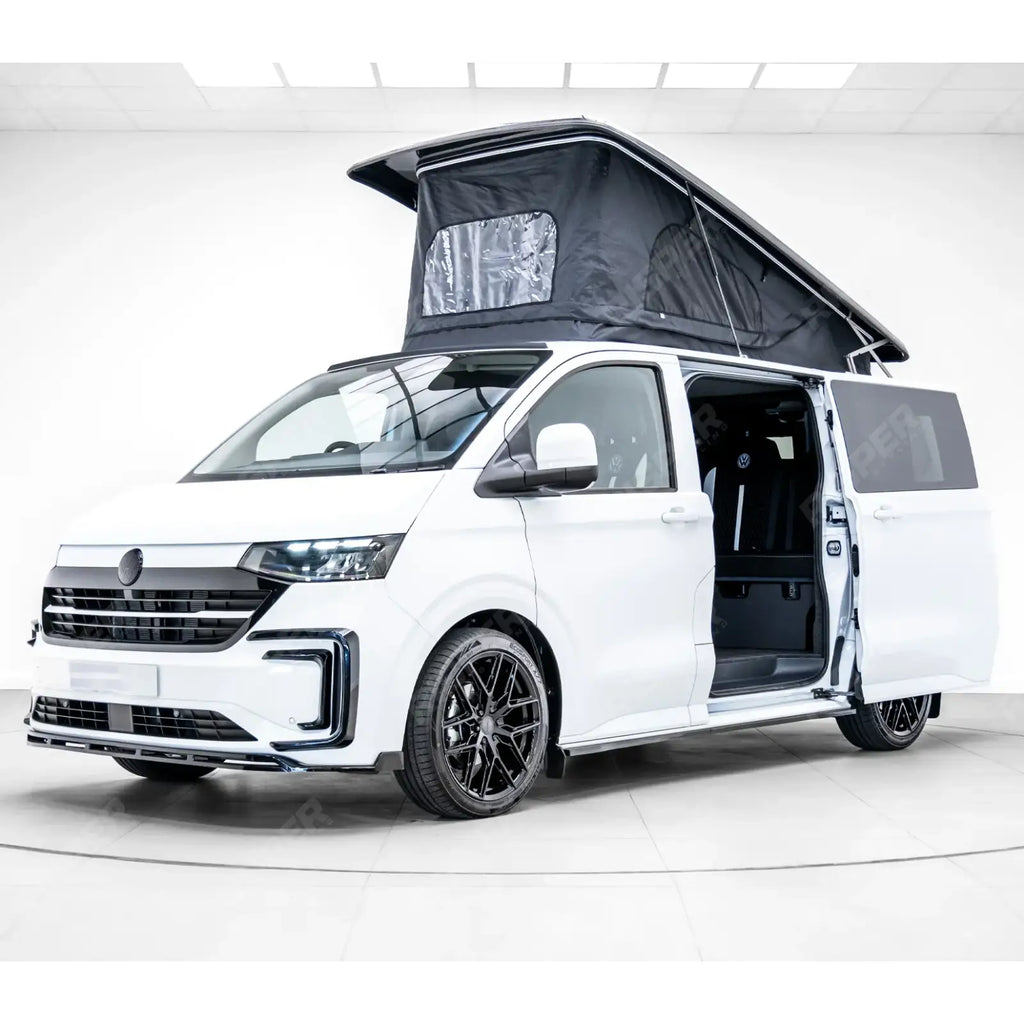 V1 Premium Aero Kit In Gloss Black For Volkswagen Transporter T7 SWB 2025 on
