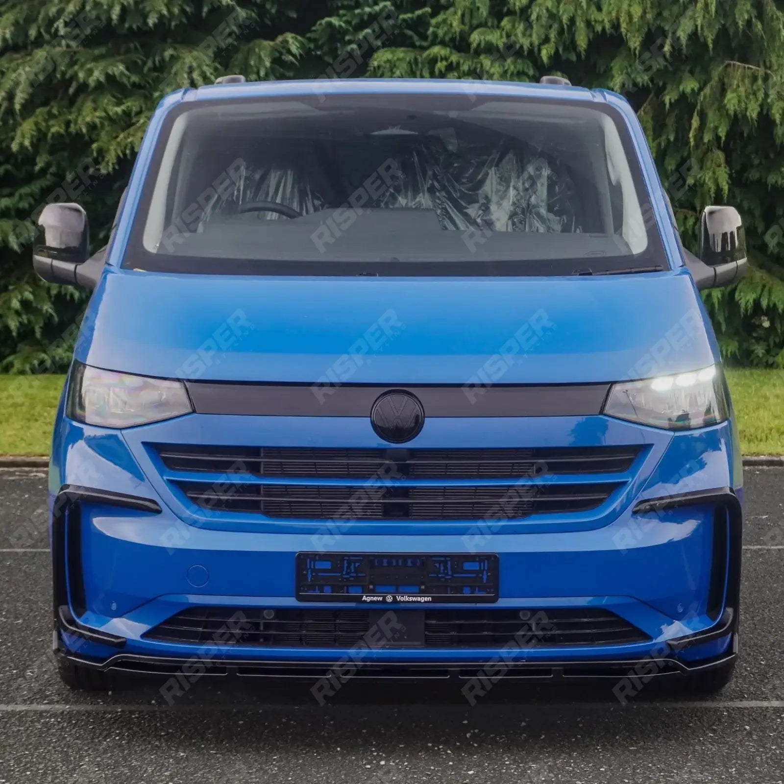 V1 Premium Aero Kit In Gloss Black For Volkswagen Transporter T7 SWB 2025 on
