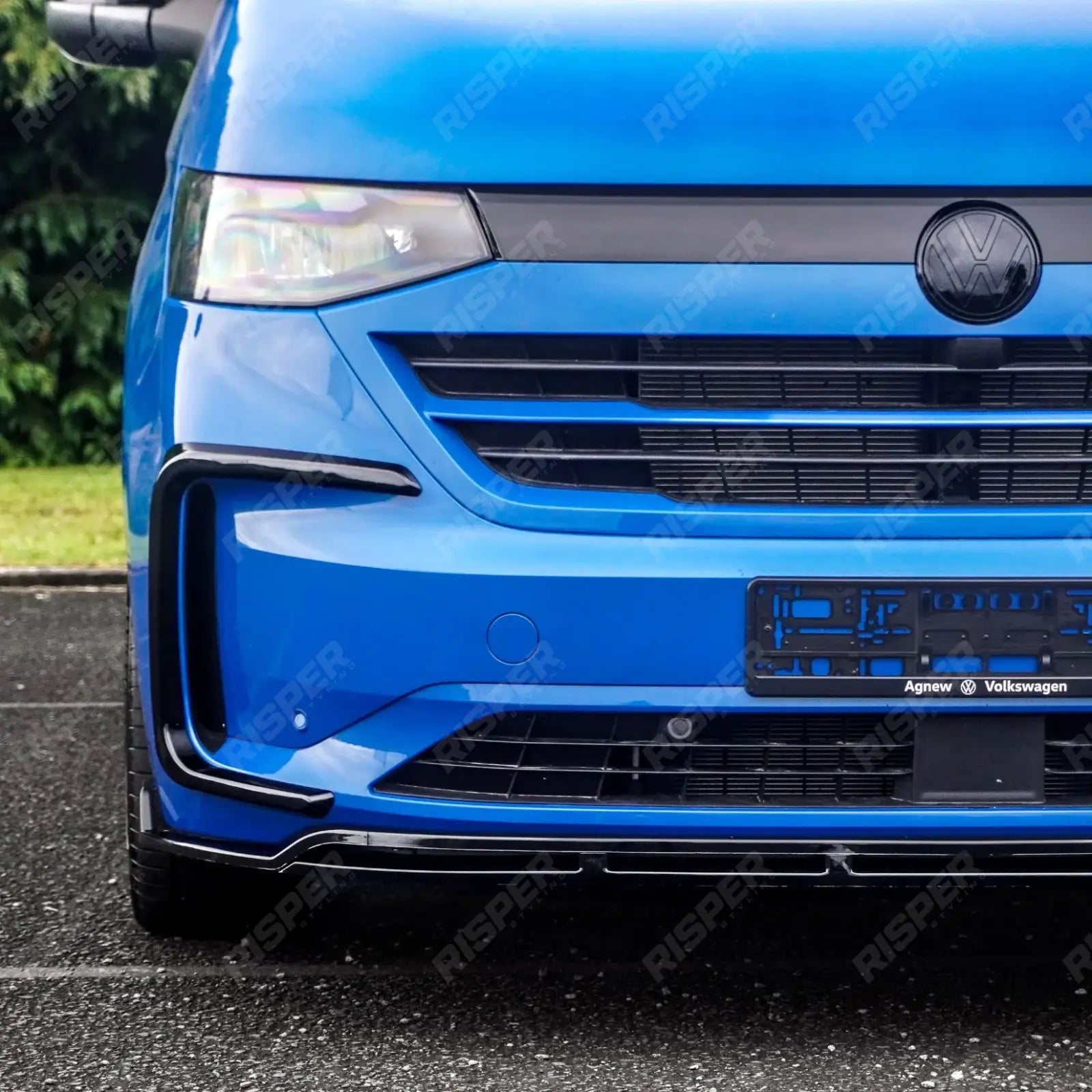 V1 Premium Aero Kit In Gloss Black For Volkswagen Transporter T7 SWB 2025 on