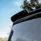 V1 Rear Spoiler Barn Door In Gloss Black For Ford Transit Custom MK2 2024 On