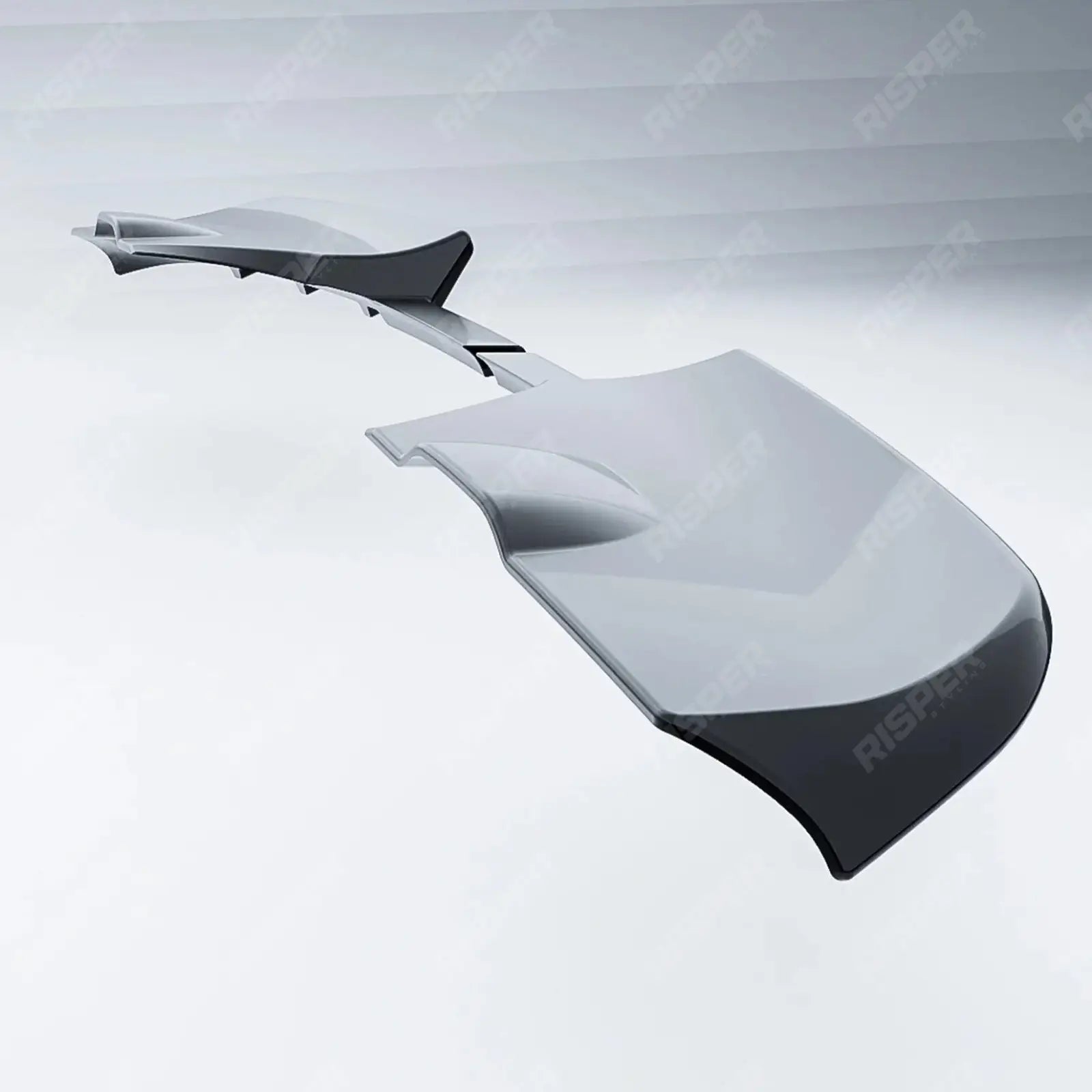 V1 Rear Spoiler Barn Door In Gloss Black For Ford Transit Custom MK2 2024 On