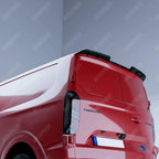 V1 Rear Spoiler Barn Door In Gloss Black For Ford Transit Custom MK2 2024 On