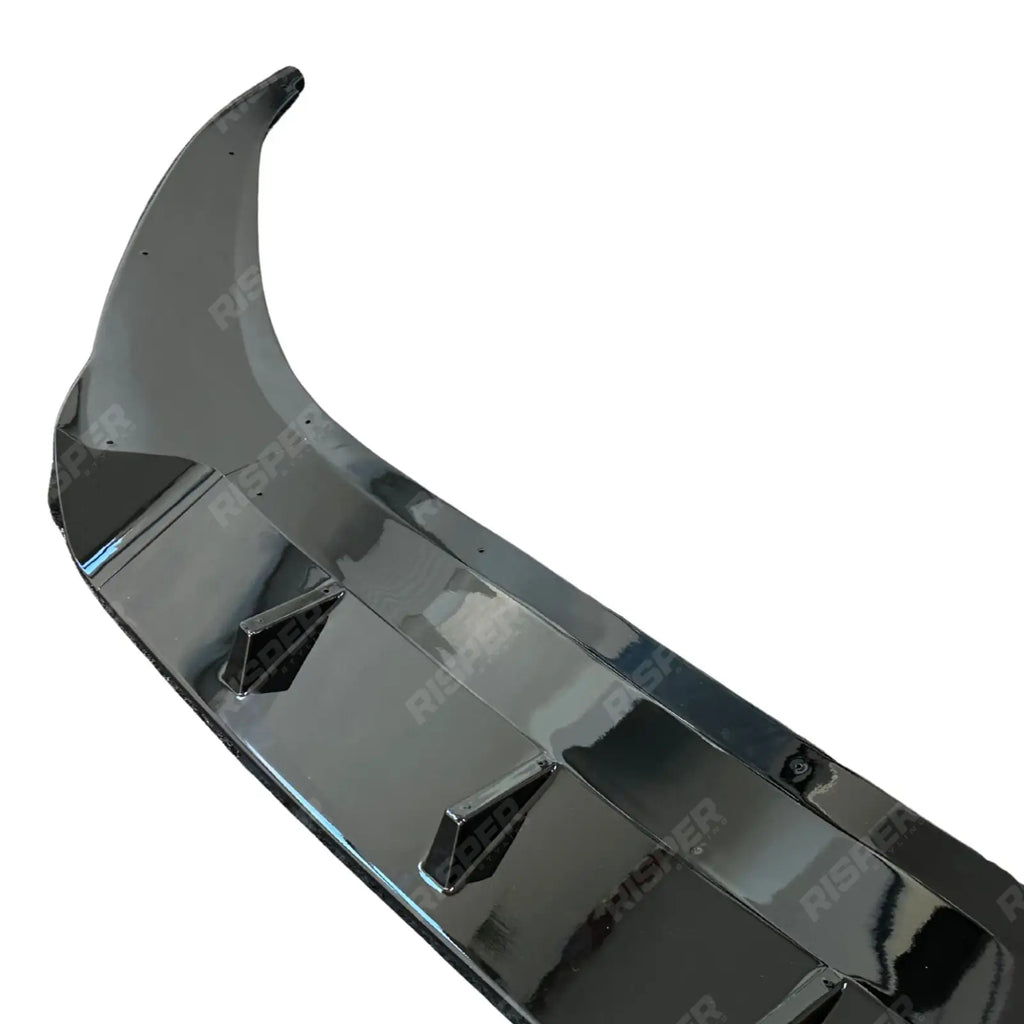 V2 Front Splitter Gloss Black For Vw Caddy 2021 On