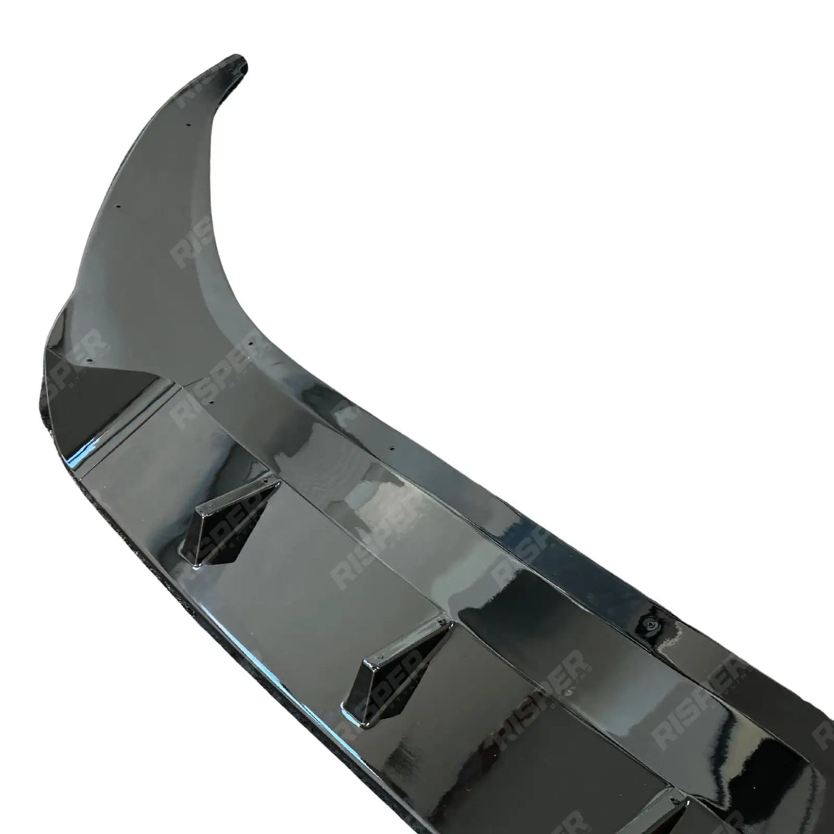 V2 Front Splitter In Gloss Black For Vw Caddy 2021 On