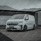 V2 Premium Aero Kit In Gloss Black For Volkswagen Transporter T7 LWB 2025 on