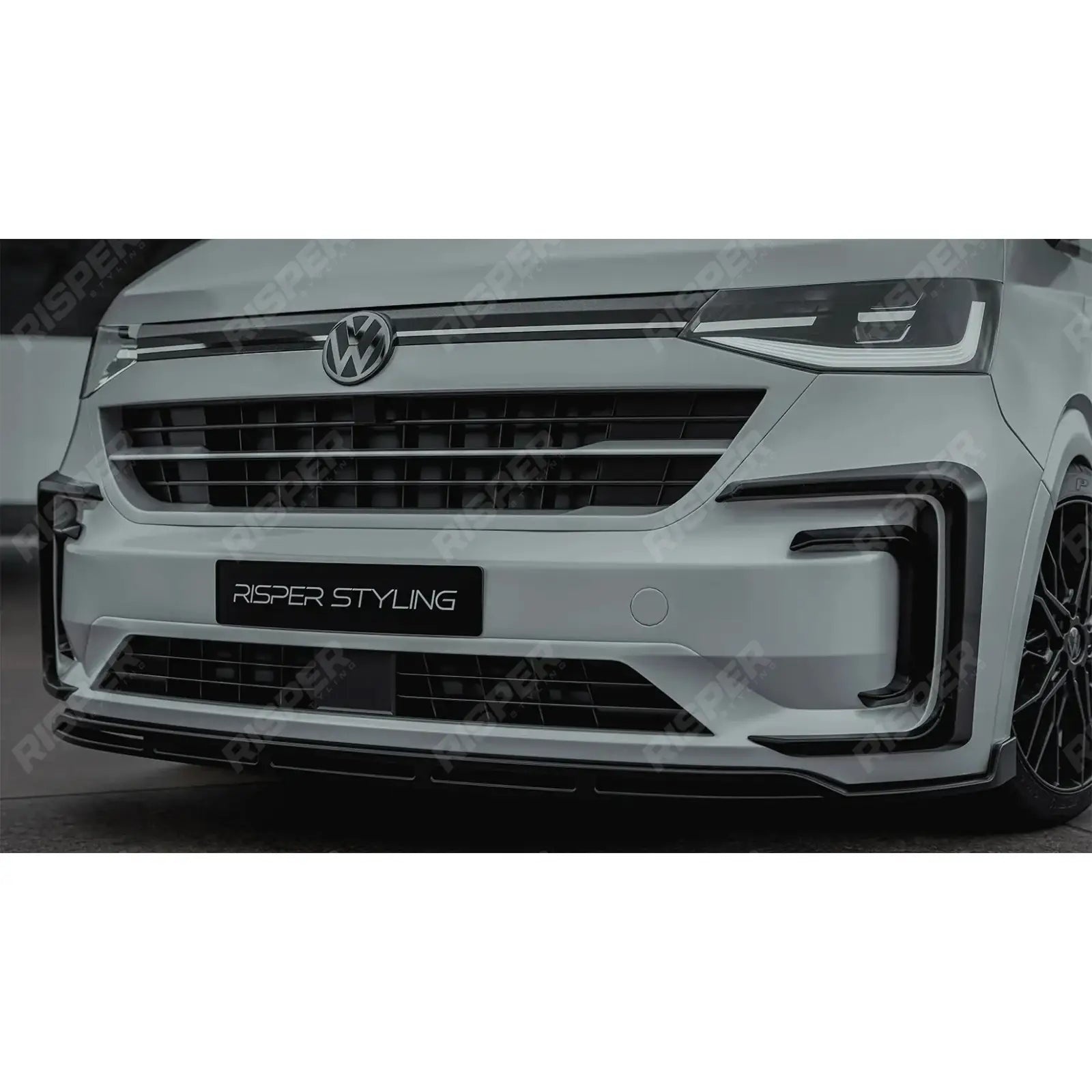 V2 Premium Aero Kit In Gloss Black For Volkswagen Transporter T7 LWB 2025 on