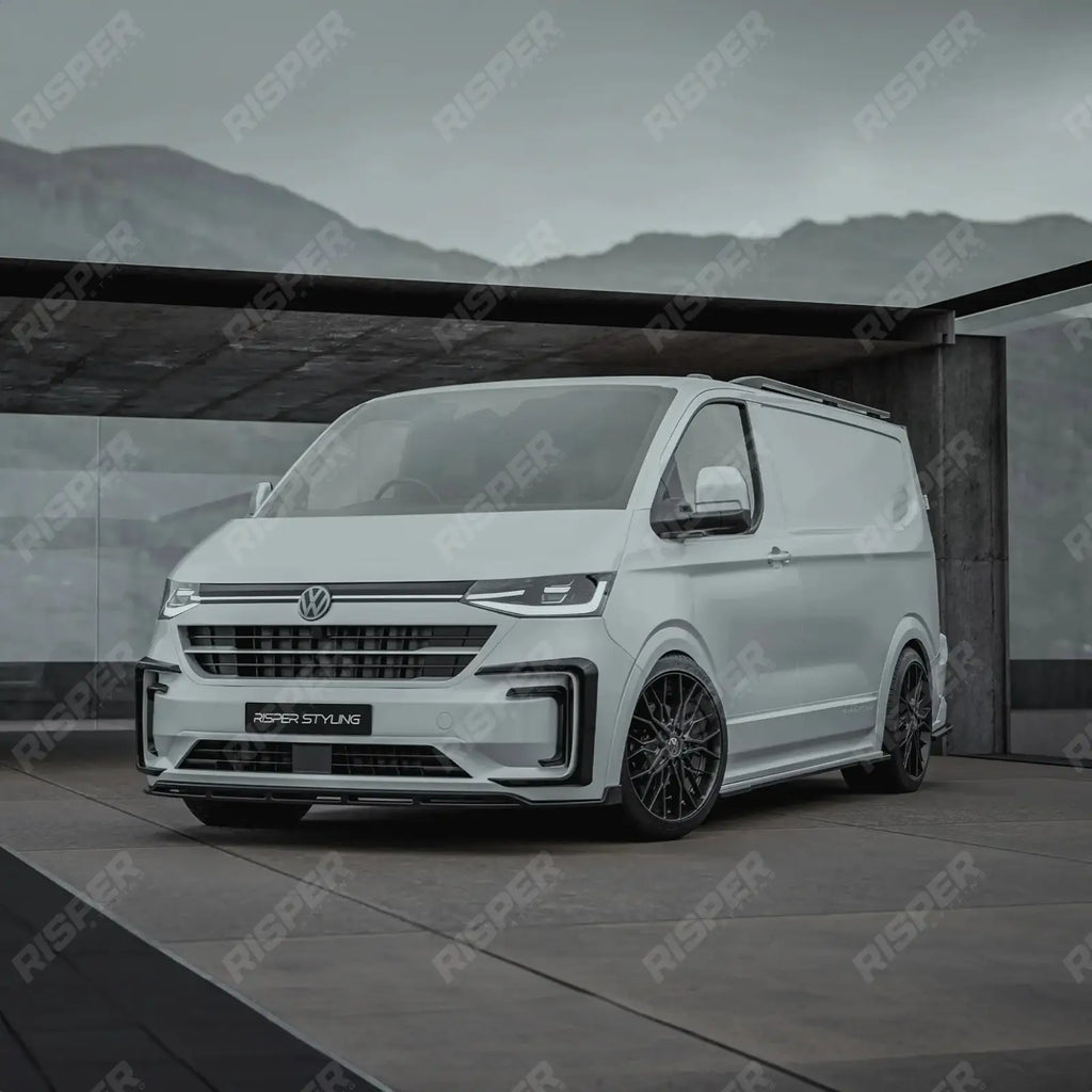 V2 Premium Aero Kit In Gloss Black For Volkswagen Transporter T7 SWB 2025 on