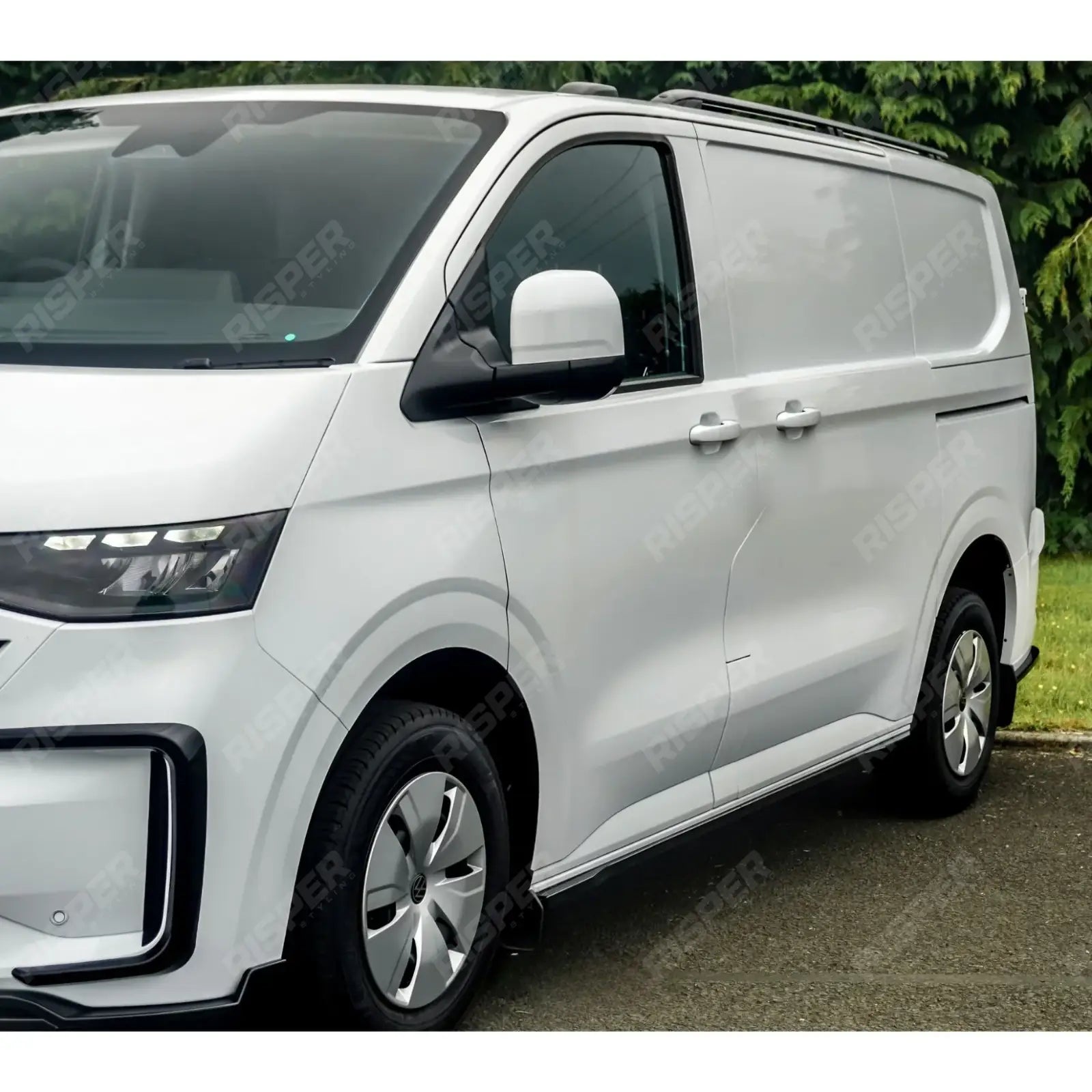 V2 Premium Aero Kit In Gloss Black For Volkswagen Transporter T7 SWB 2025 on