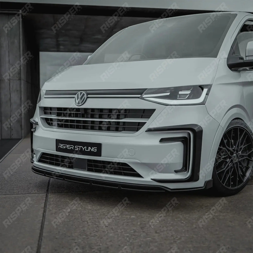 V2 Premium Aero Kit In Gloss Black For Volkswagen Transporter T7 SWB 2025 on