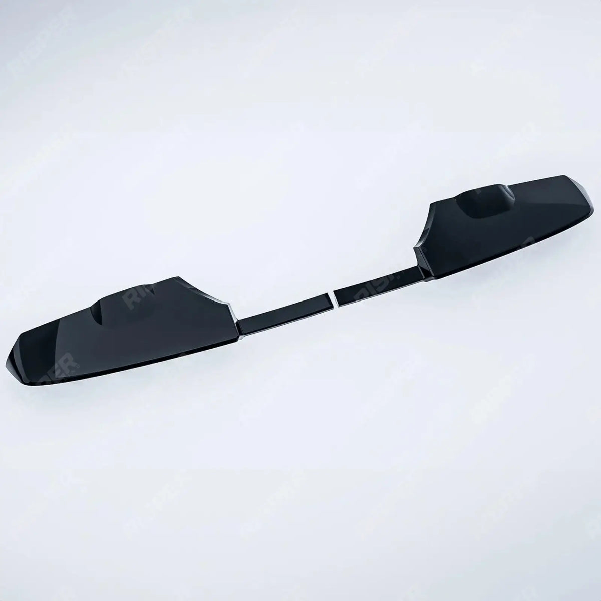 V2 Rear Spoiler In Gloss Black Barn Door For Ford Transit Custom MK2 2024 On