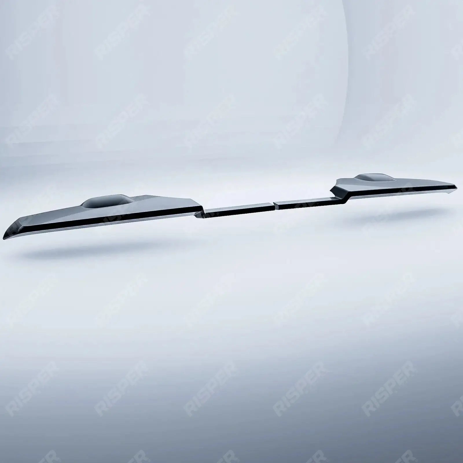 V2 Rear Spoiler In Gloss Black For Ford Transit Custom MK2 2024 On Barn Door