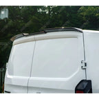 V2 Rear Spoiler In Gloss Black For Ford Transit Custom MK2 2024 On Barn Door