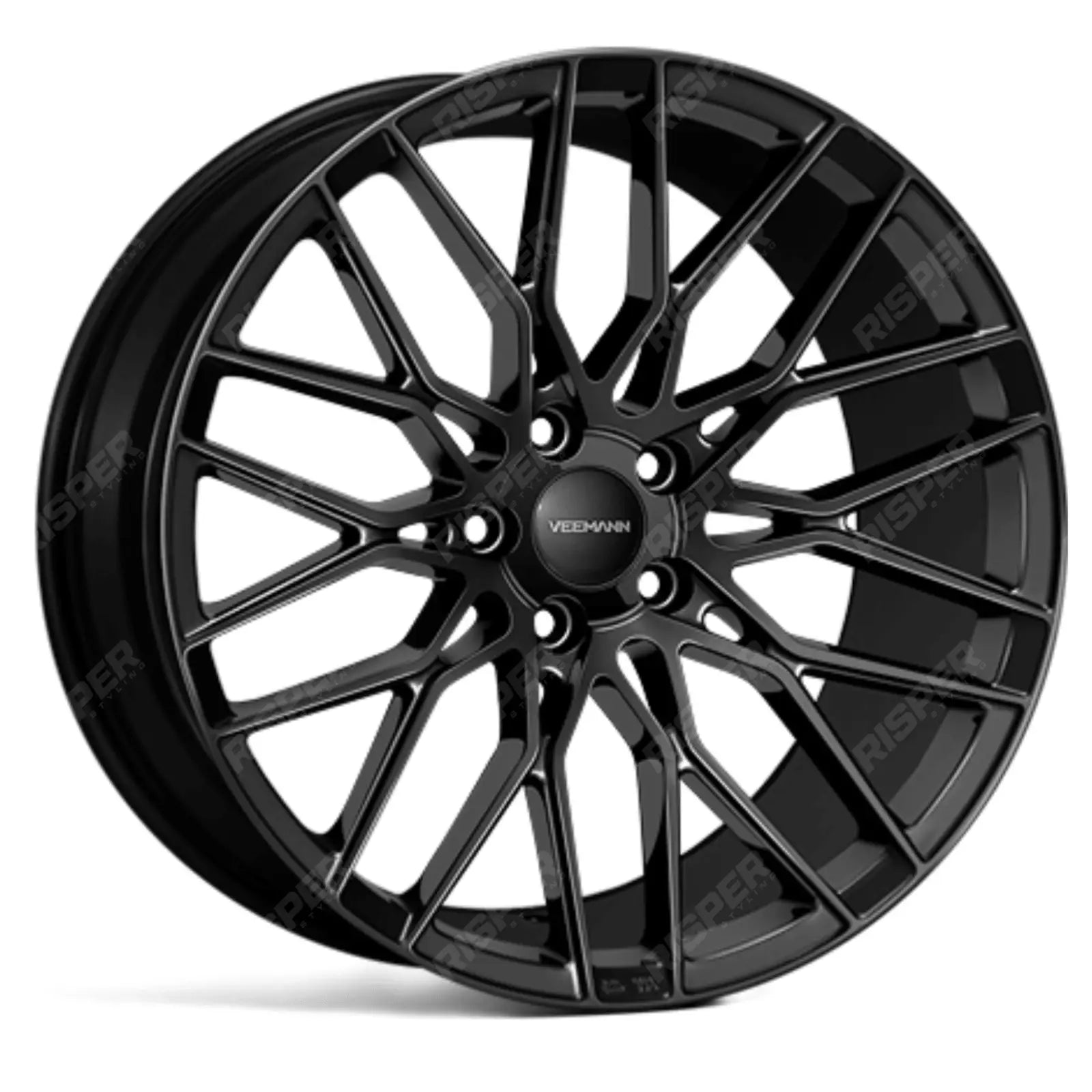Veemann V-FS34 20x10 5x120 ET43 Gloss Black Deep Concave