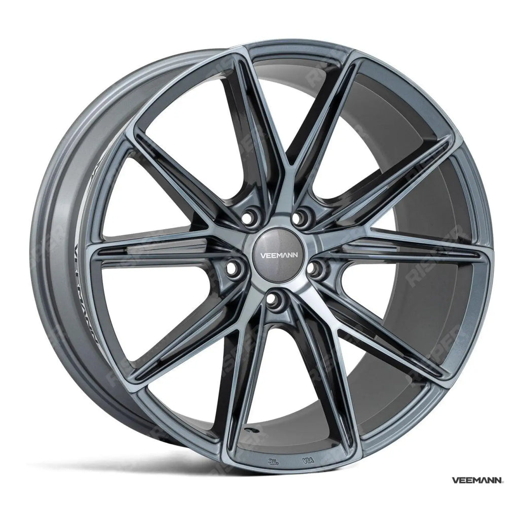 Veemann V-fs49 19 Inch Alloy Wheels - 5x112 Grahphite Smoked