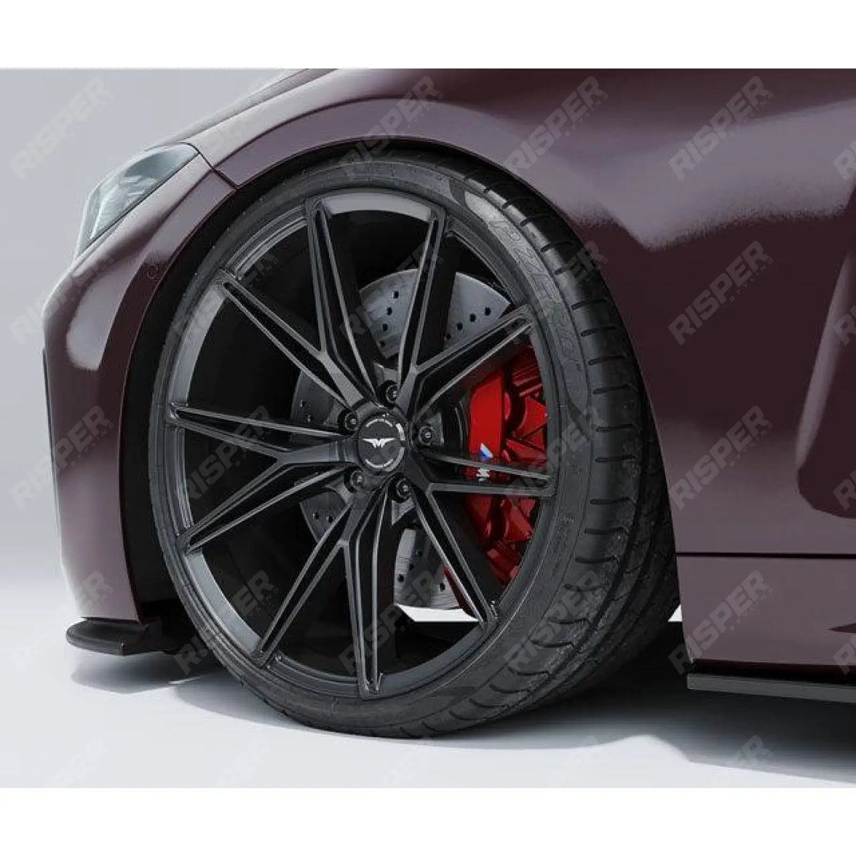 Veemann V-fs49 19 Inch Alloy Wheels - 5x112 Grahphite Smoked