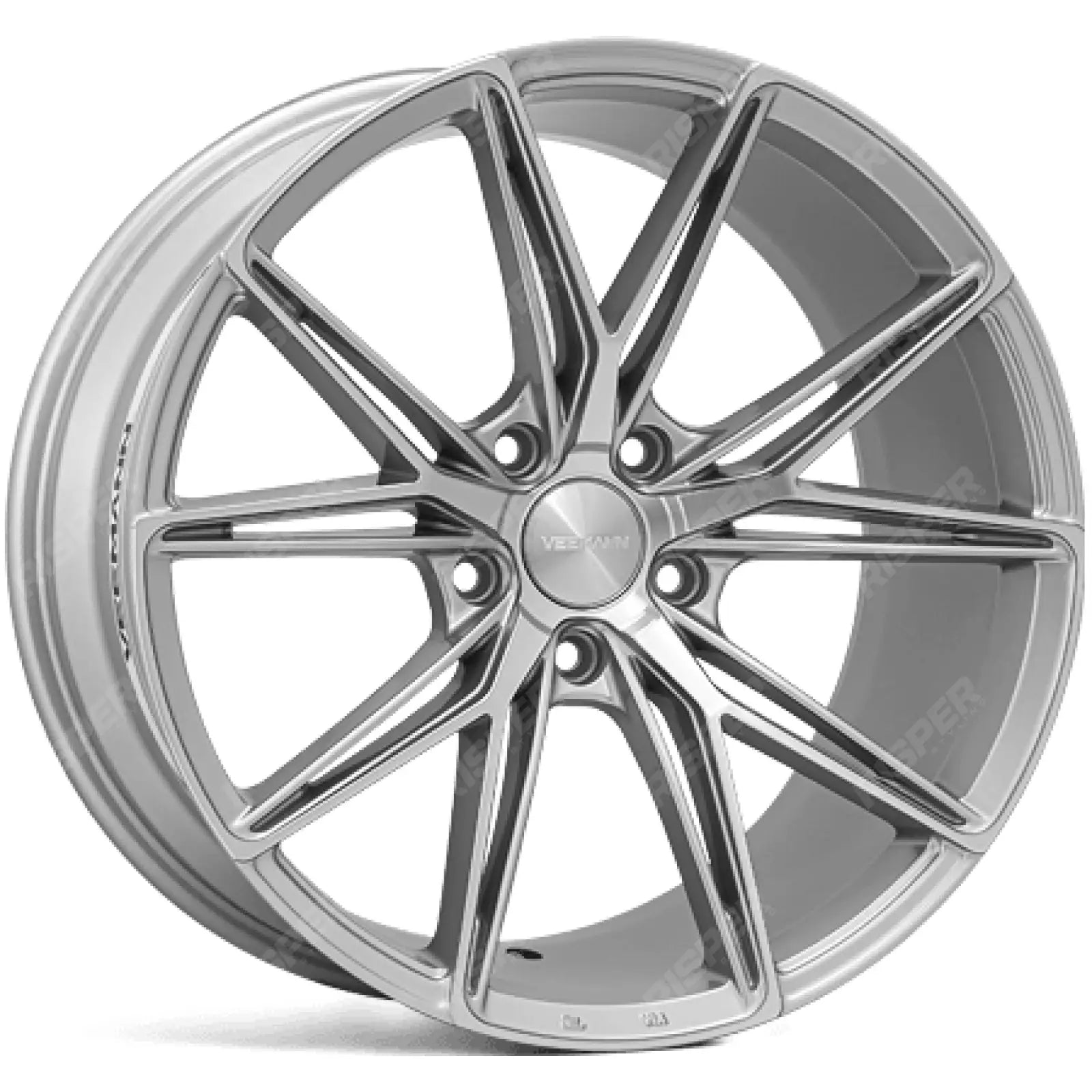 Veemann - V-fs49 20x8.5 5x120 Et35 Cb72.56 - Silver Machined