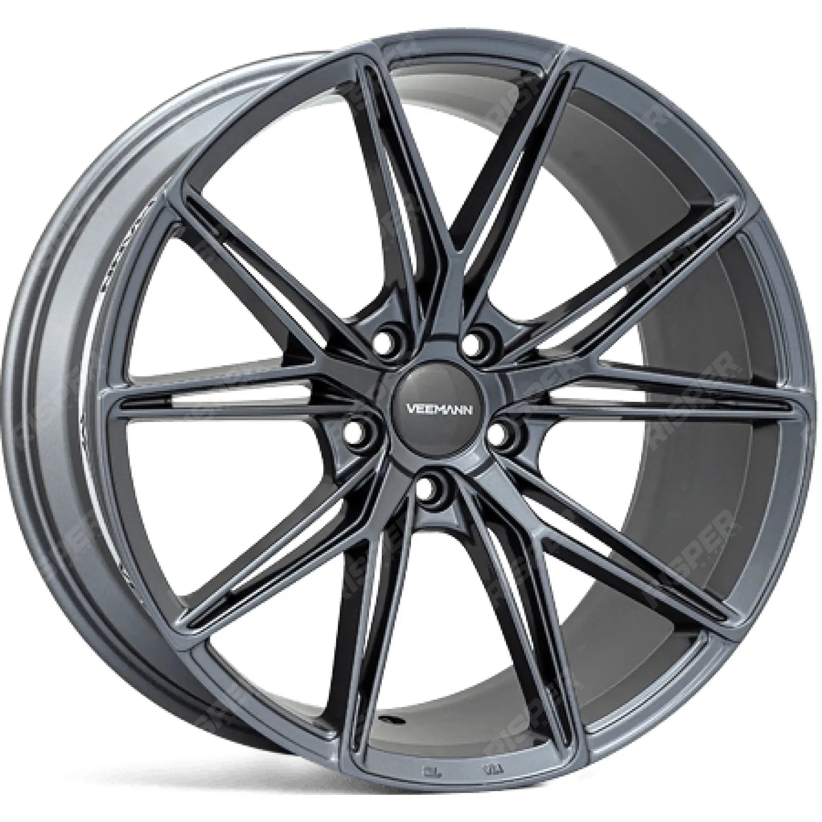 Veemann V-fs49 20x8.5 5x120 Et35 Cb75.56 - Gloss Graphite Qty 1