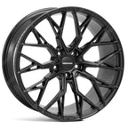 Veemann V-FS51 22X9.5 5X112 ET26 Gloss Black Deep Concave