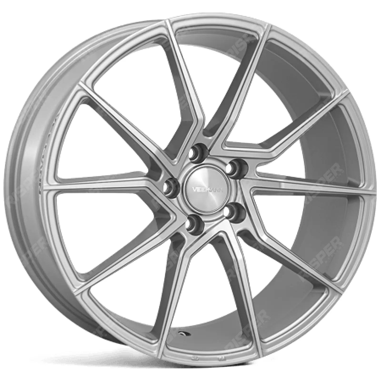 Veemann - V-fs52 Silver Machined 19x8.5 5x112