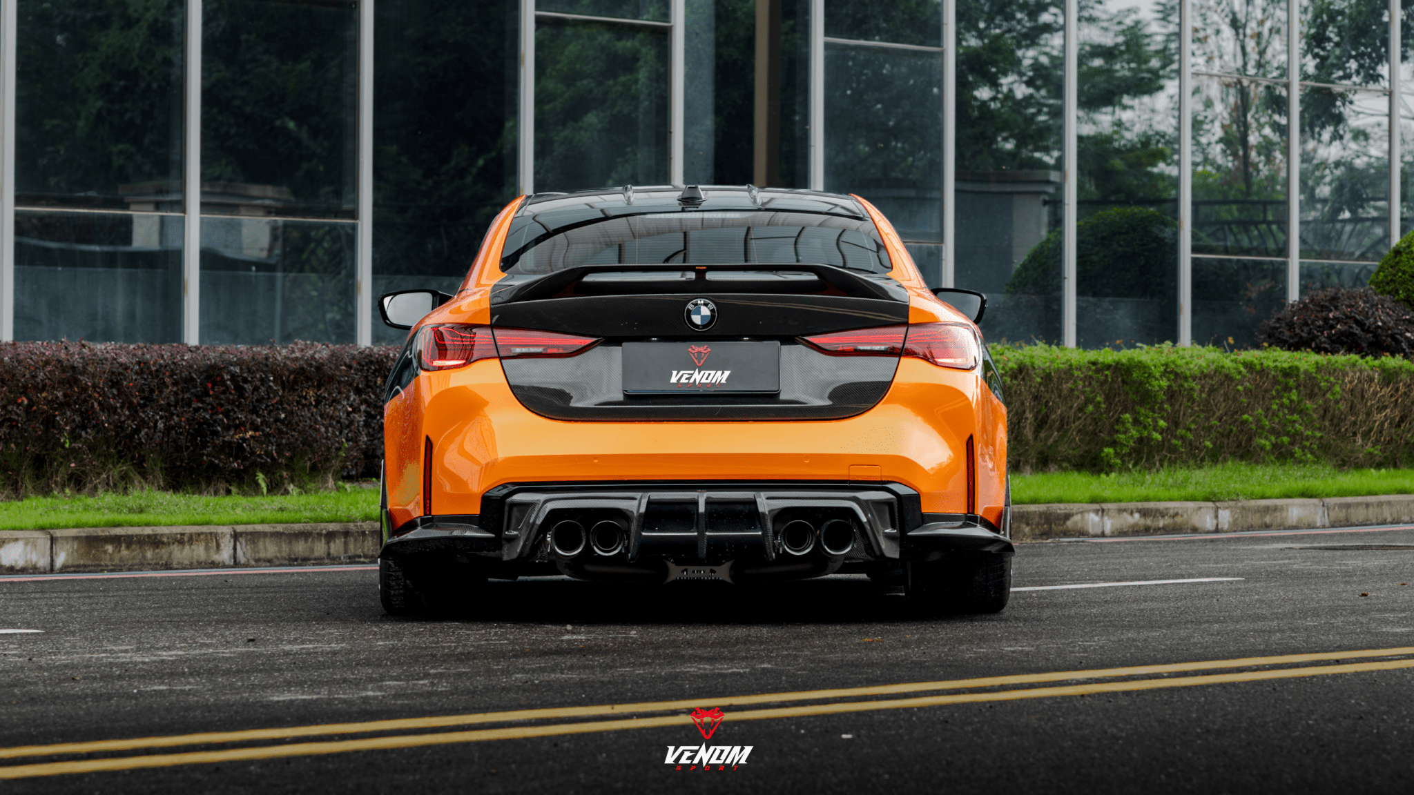 VENOM SPORT - BMW M3 G80 / M4 G82 DRY CARBON FIBER REAR DIFFUSER