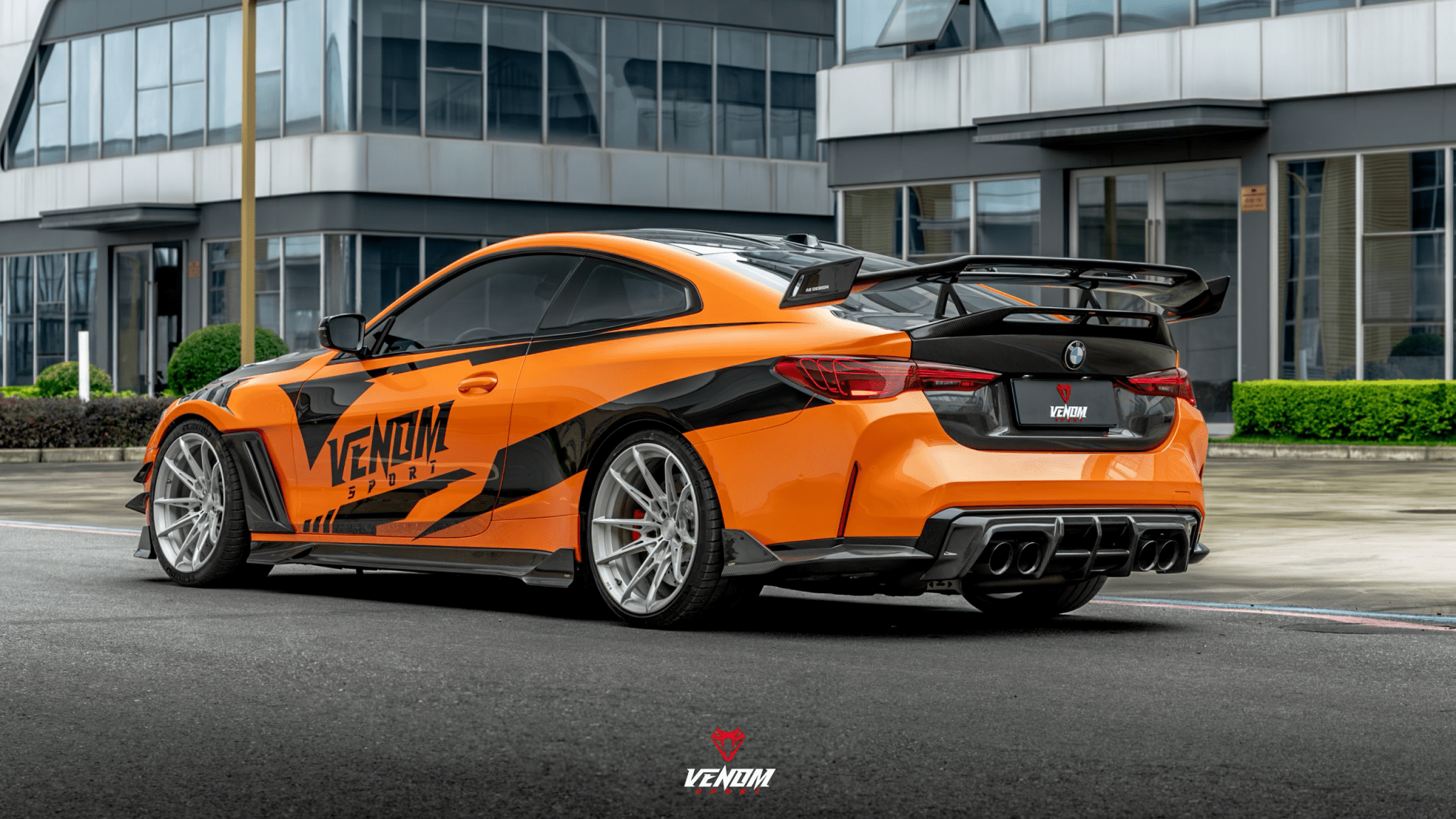 VENOM SPORT - BMW M3 G80 / M4 G82 DRY CARBON FIBER REAR DIFFUSER