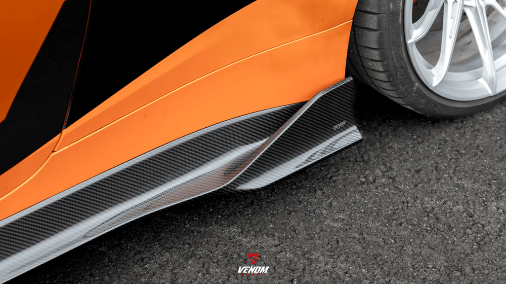 VENOM SPORT - BMW M4 G82 DRY CARBON FIBER SIDE SKIRTS