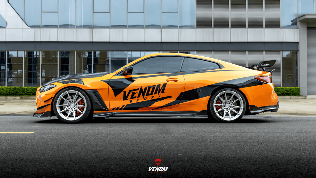 VENOM SPORT - BMW M4 G82 DRY CARBON FIBER SIDE SKIRTS