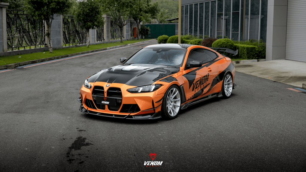 VENOM SPORT - BMW M3 G80 / M4 G82 DRY CARBON FIBER FRONT LIP