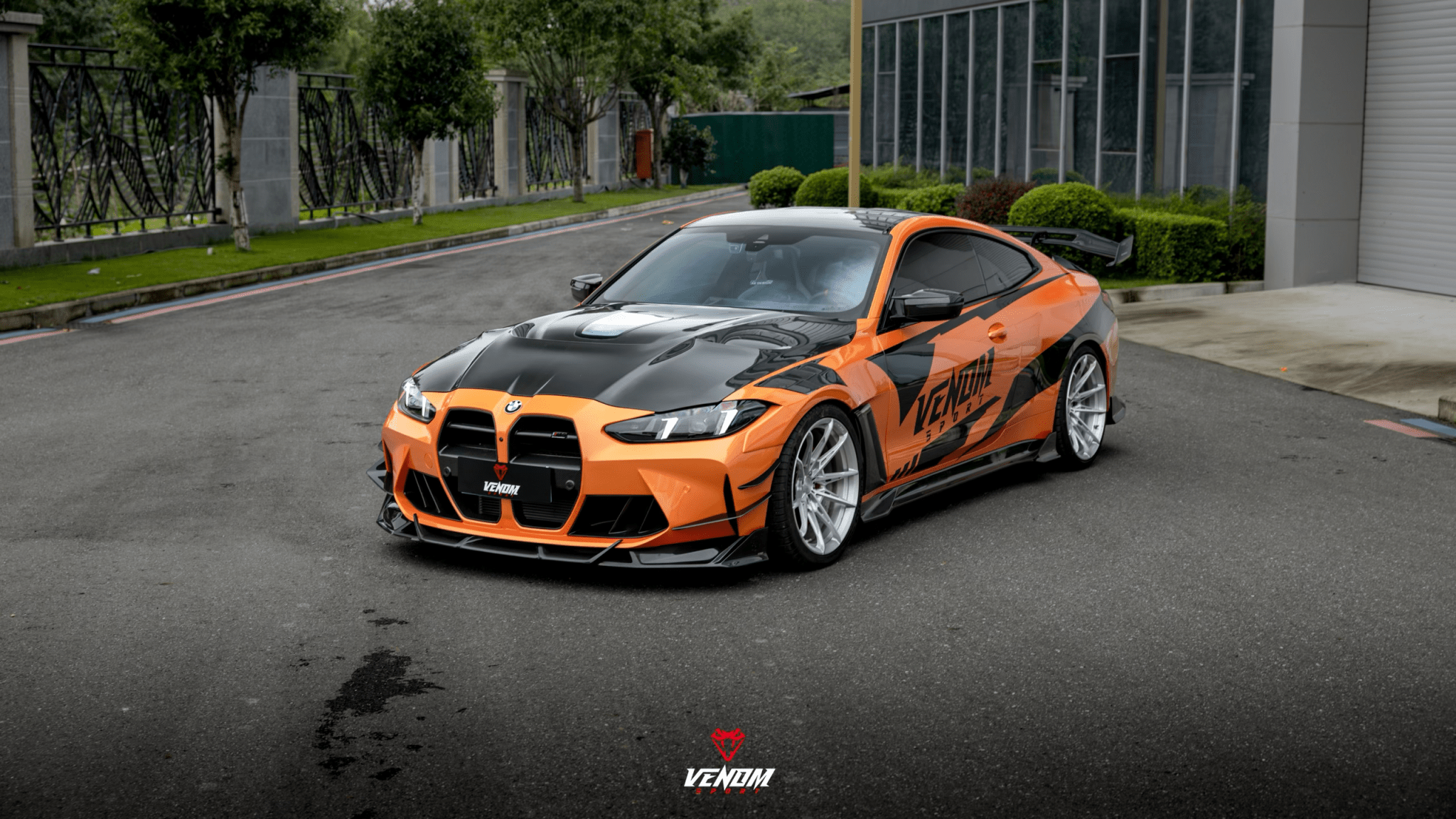 VENOM SPORT - BMW M3 G80 / M4 G82 DRY CARBON FIBER FRONT LIP