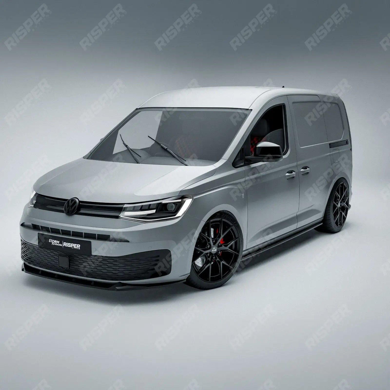 Volkswagen Caddy MK5 2021+ Body Kit In Gloss Black