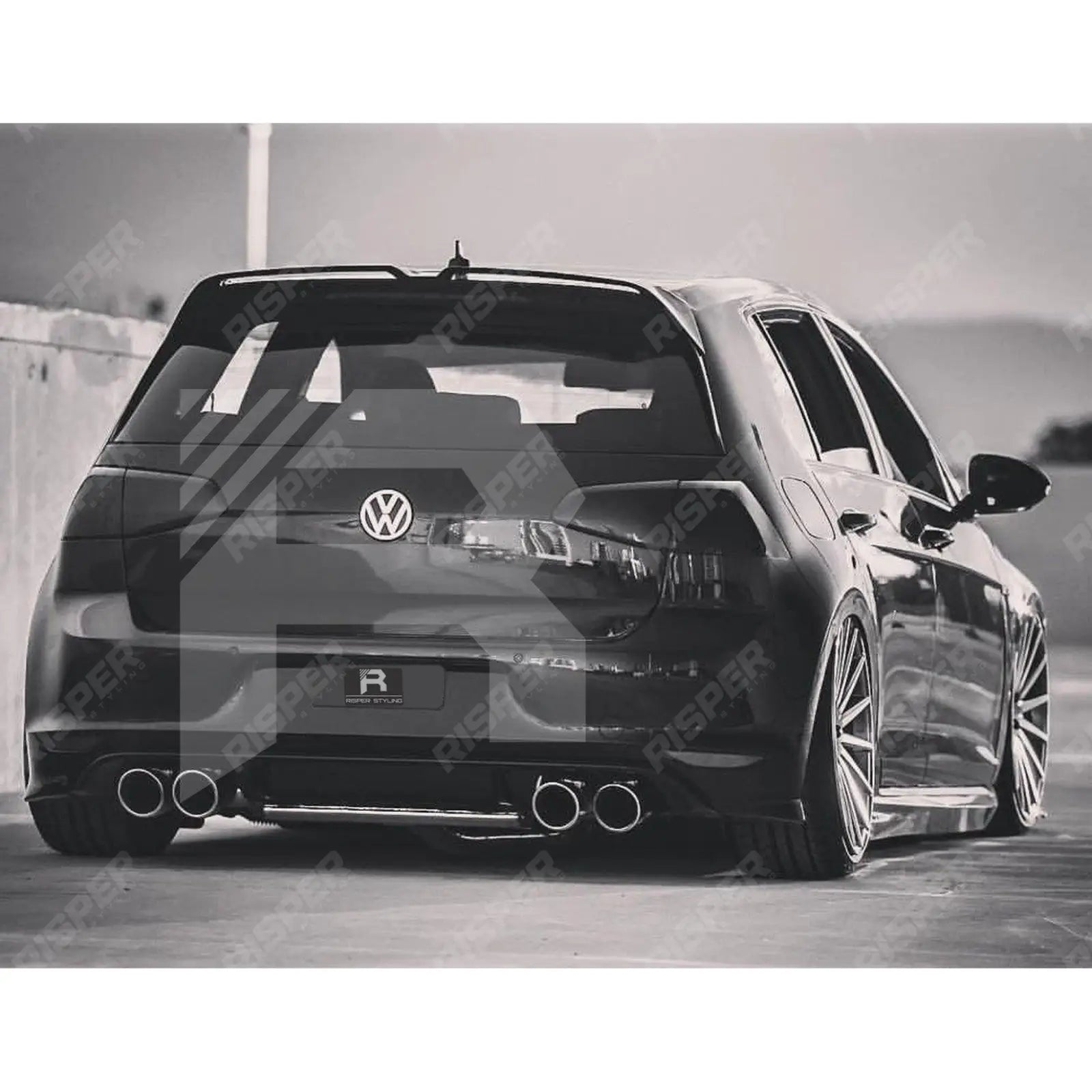 Volkswagen Golf MK7/7.5 GTI/GTD/R/GTE 2012-2020 - Oettinger Style Rear Spoiler in Gloss Black