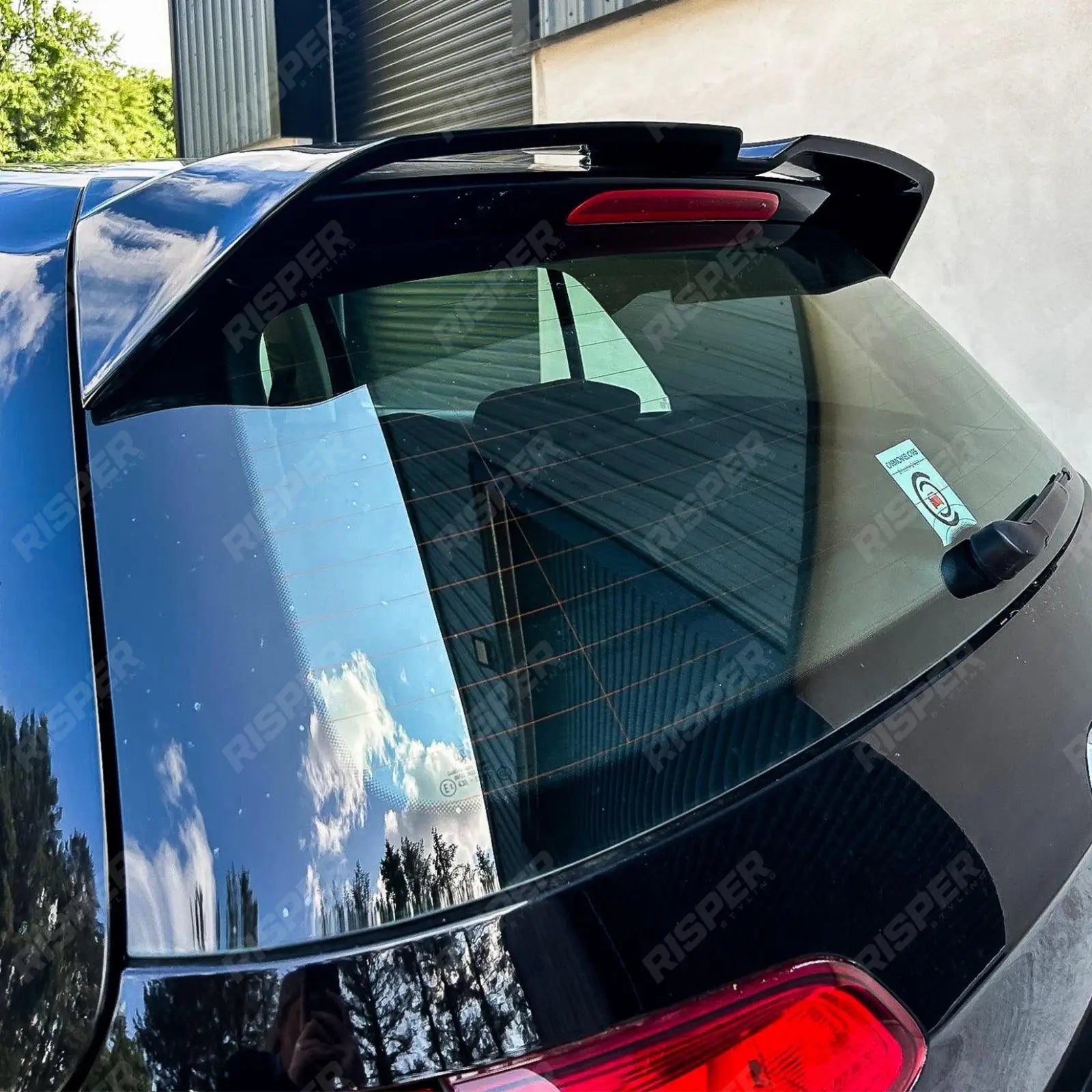 Volkswagen Golf MK7/7.5 TSI/TDI 2012-2020 - Oettinger Style Rear Spoiler in Gloss Black