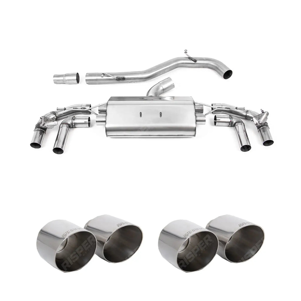 Volkswagen Golf MK8 R 2020-2024 (320ps) Milltek Sport Non Resonated OPF Back Exhaust System