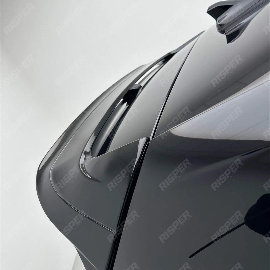 Volkswagen Golf MK8 R/R-Line/GTI 2020+ - Club Sport CS Style Rear Spoiler in Gloss Black