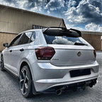 Volkswagen Polo MK6 GTI R (AW) 2018+ - Oettinger Style Rear Spoiler in Gloss Black