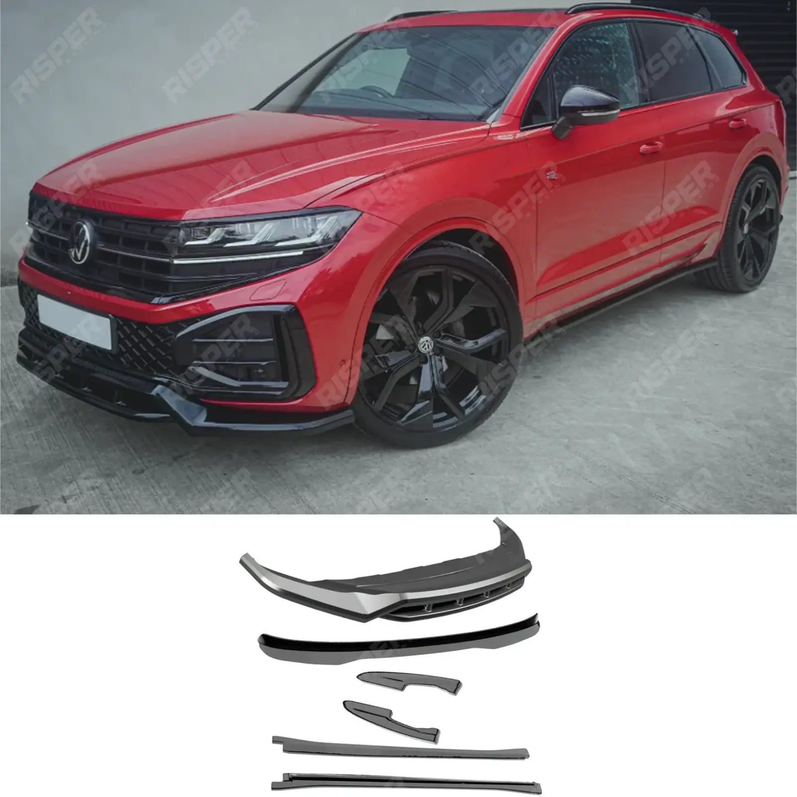 Volkswagen Touareg MK3 R-Line 2023+ Aero Body Kit In Gloss Black