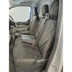 Volkswagen Transporter T7 2025+ Tailored Front Seat Covers In Black