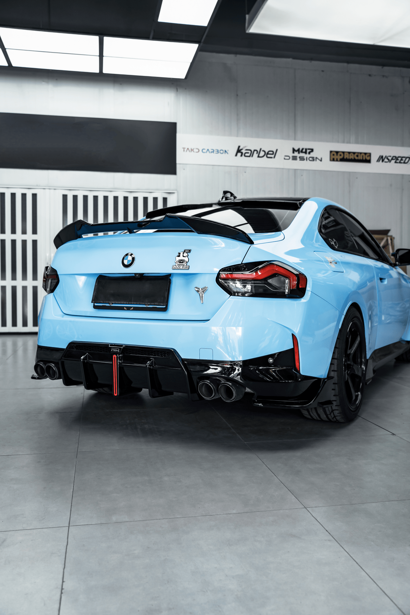 VTEN - BMW 2 SERIES G42 M240I PP REAR SPOILER