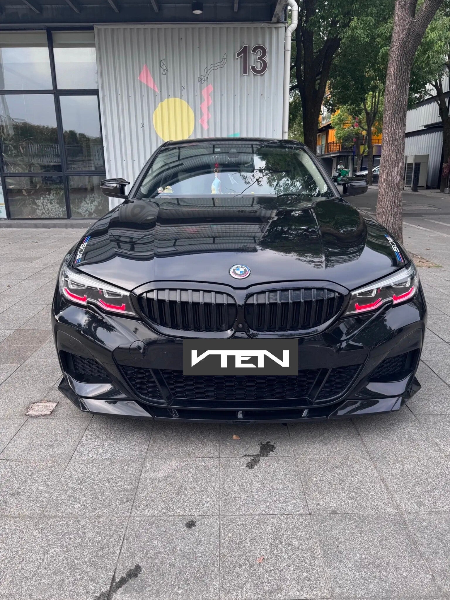 VTEN - BMW 3 SERIES G20 PRE-LCI FRONT LIP ABS GLOSS BLACK