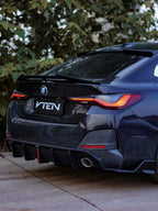 VTEN - BMW 4 SERIES G26 GRAN COUPE ABS GLOSS BLACK ROOF SPOILER