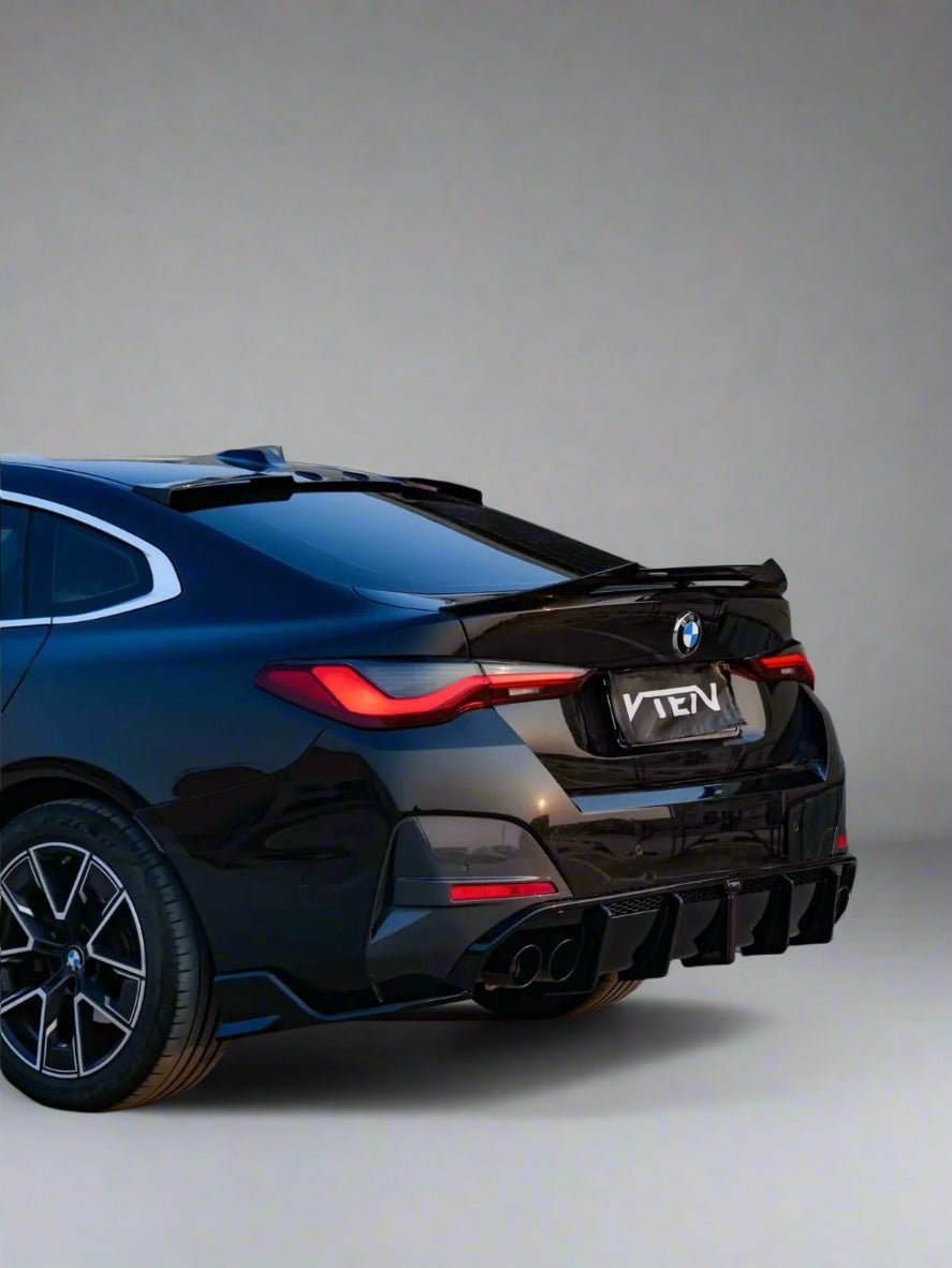 VTEN - BMW 4 SERIES G26 GRAN COUPE ABS GLOSS BLACK ROOF SPOILER