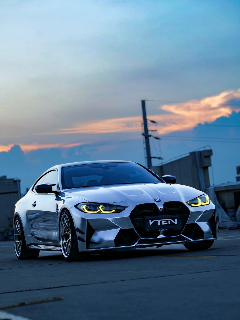 VTEN - BMW M3 G80 / M4 G82 ABS FRONT BUMPER