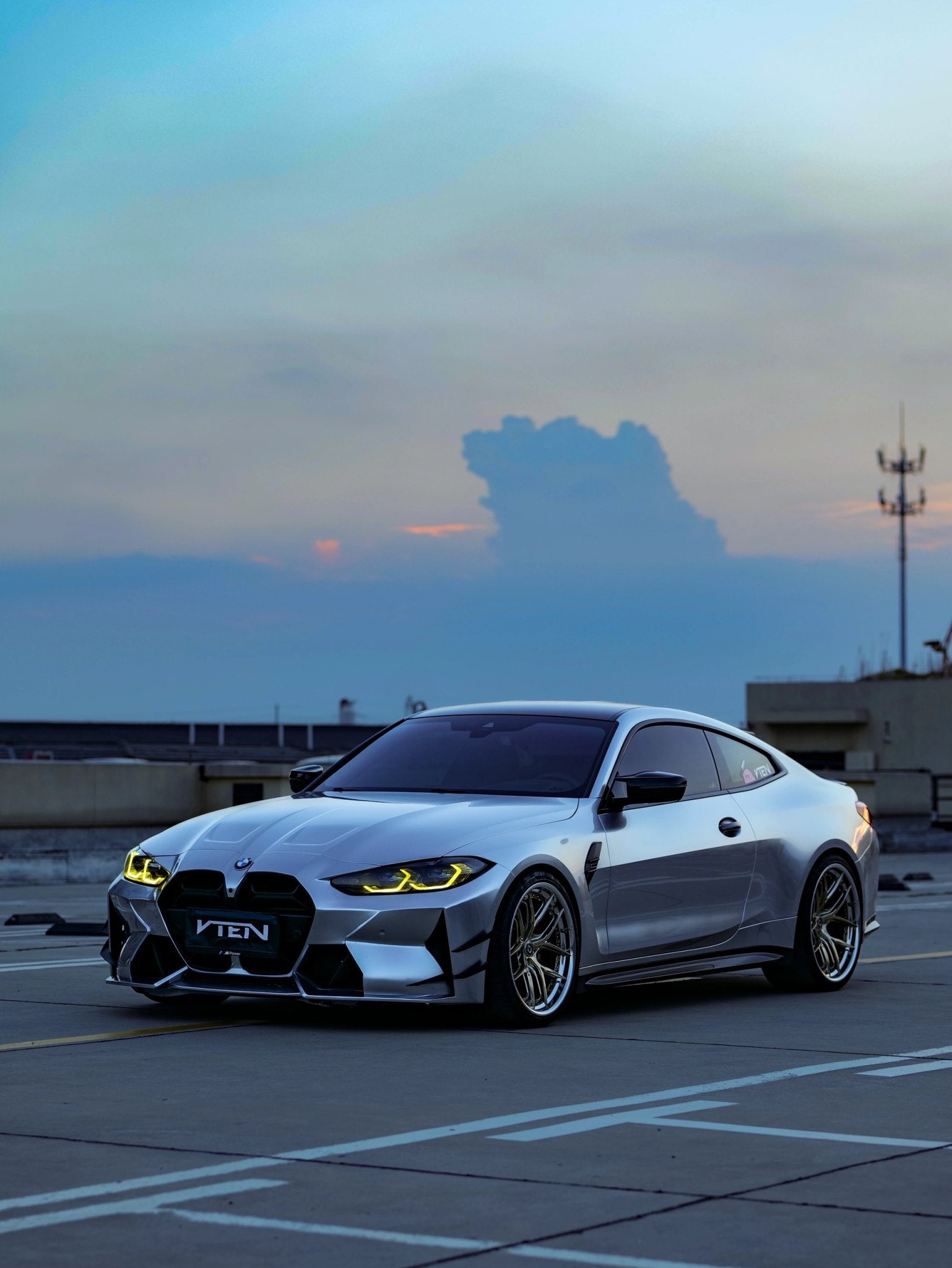 VTEN - BMW M3 G80 / M4 G82 ABS FRONT BUMPER
