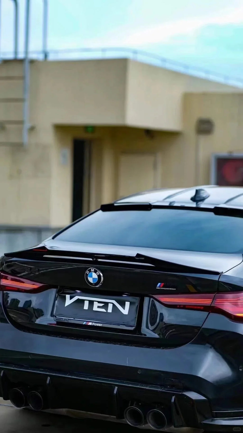 VTEN - BMW M4 G82 / 4 SERIES G22 GLOSS BLACK REAR SPOILER