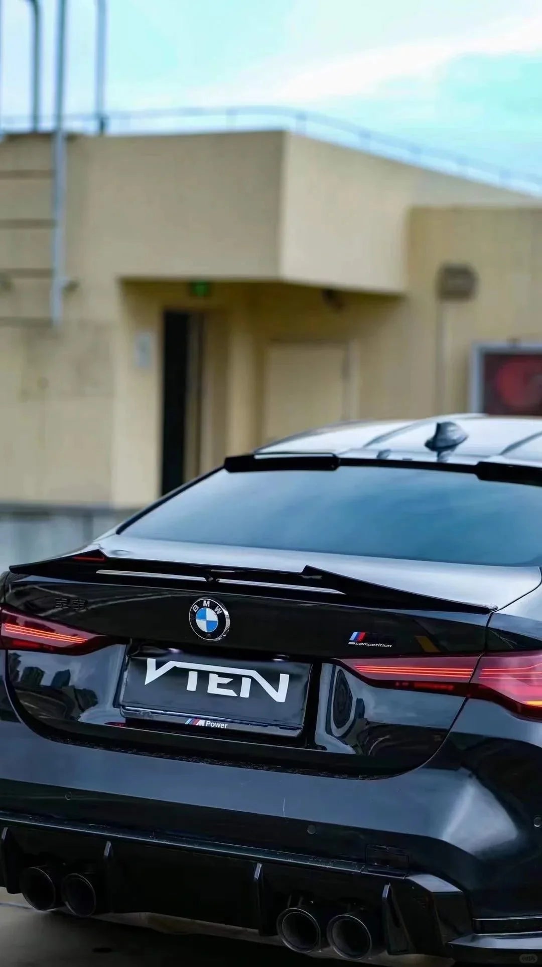 VTEN - BMW M4 G82 / 4 SERIES G22 GLOSS BLACK REAR SPOILER